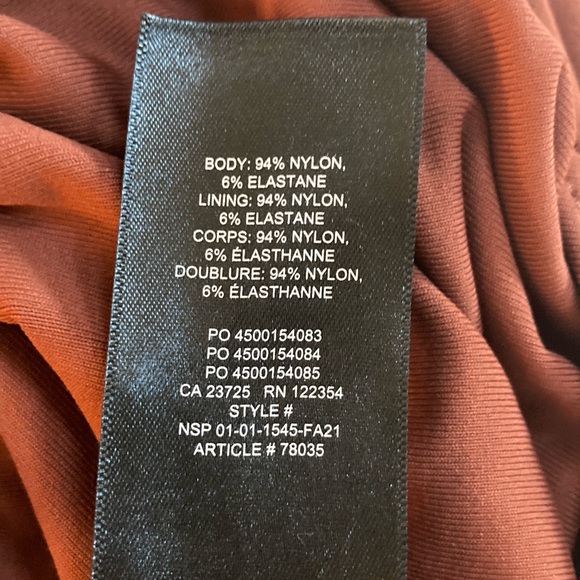 Aritzia Babaton High Neck Bodysuit Size Small - Picture 7 of 7